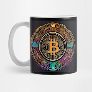 Bitcoin colorful Mug